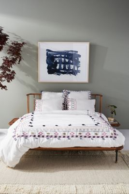 Embroidered Meramec Duvet Cover