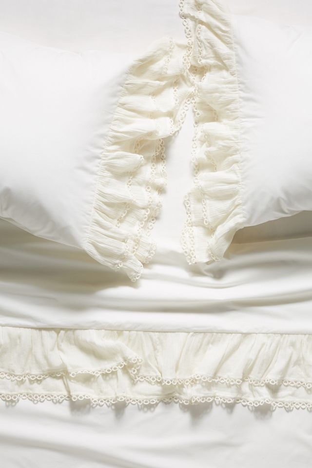 Ruffled Elba Sheet Set