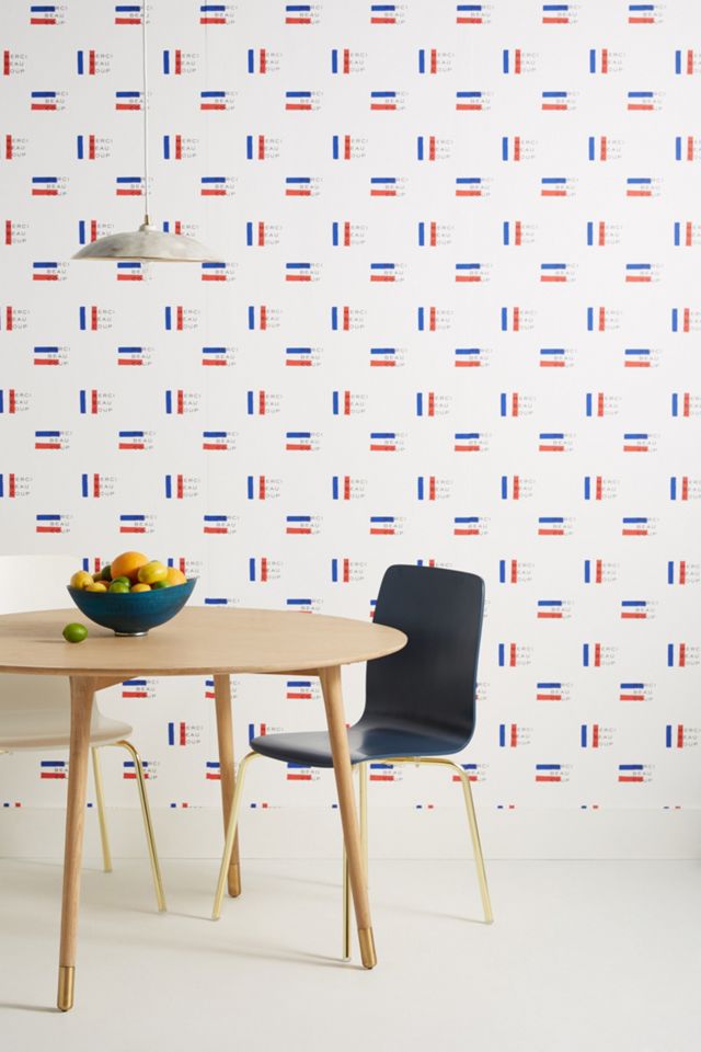 Clare V. Merci Flag Wallpaper