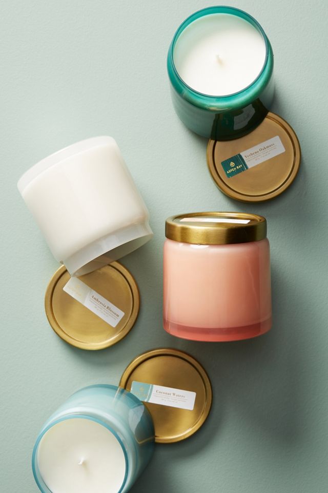 Aspen Bay Glass Candle AnthroLiving