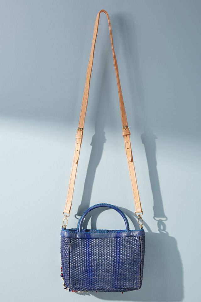 En Shalla Woven Mini Tote Bag #1