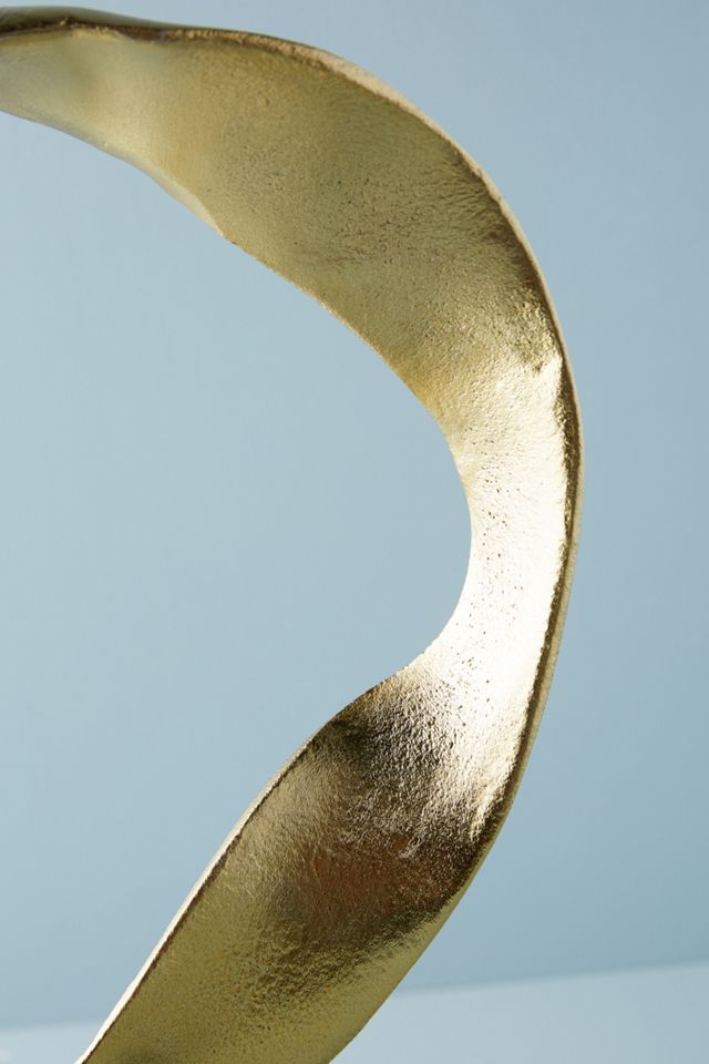 Gilded Marble Obelisk Decorative Object #1