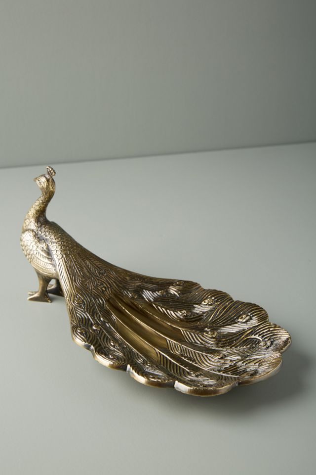 Peacock Trinket Tray #1