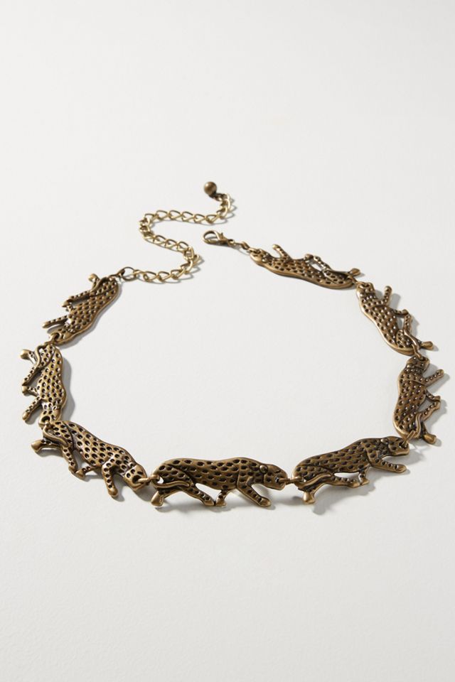 ANTHROPOLOGIE / LOVESTRENGTH Jada Cheetah Chain Belt 20240511_00027_1_8815fdae-0082  main image 4