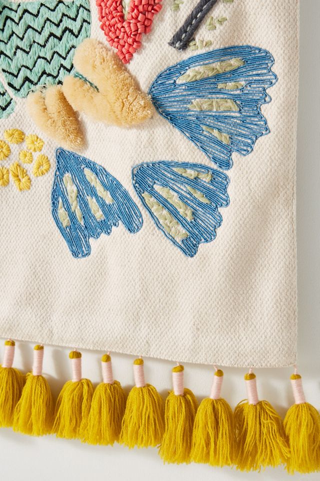 Embroidered Cleo Wall Hanging #3