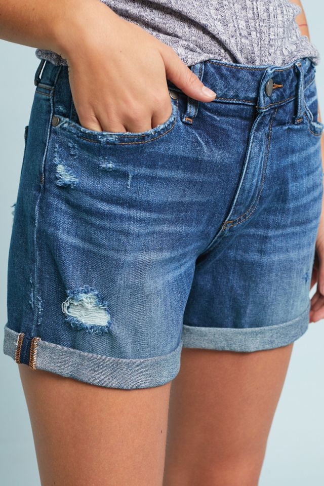 Paige Parker High-Rise Denim Shorts #3