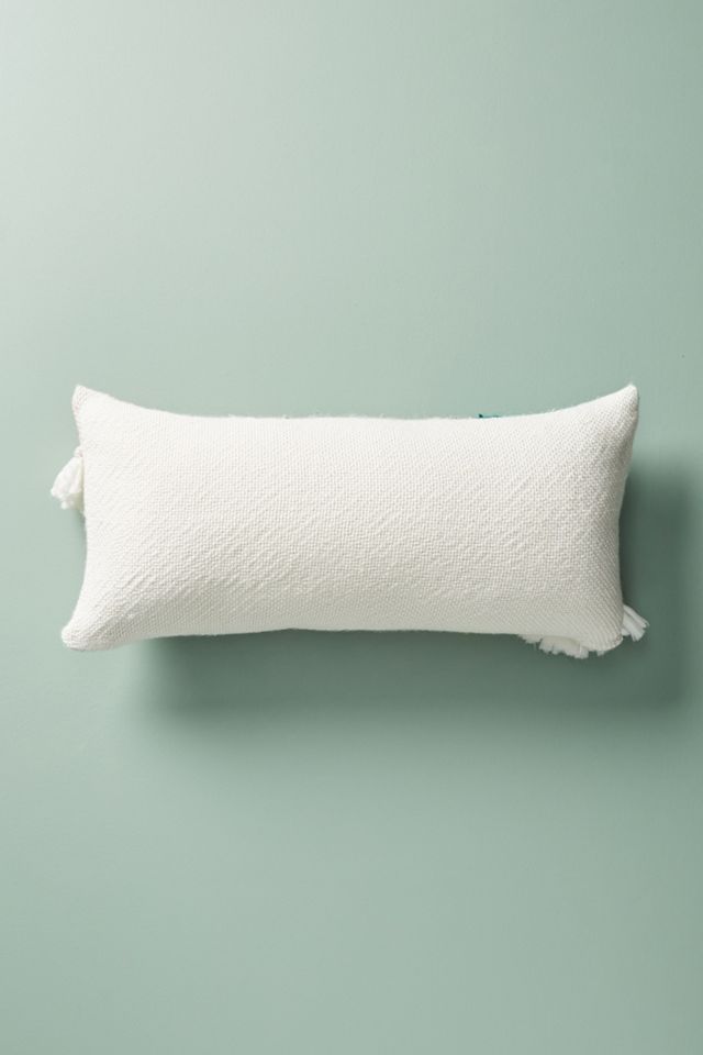 Hello Hydrangea Scalloped Knit Pillow #1