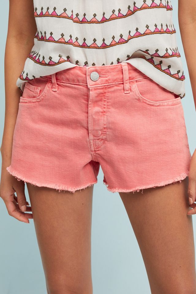 Paige Emmitt High-Rise Cutoff Denim Shorts #2