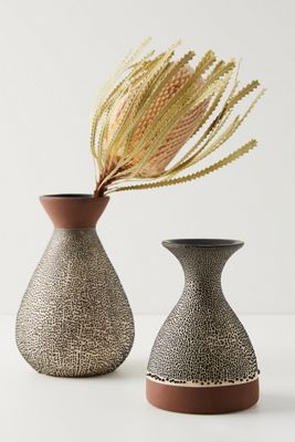 Spotted Ceramic Vase