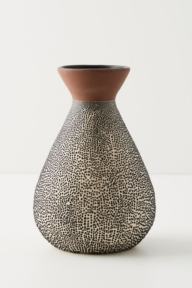Spotted Ceramic Vase #3