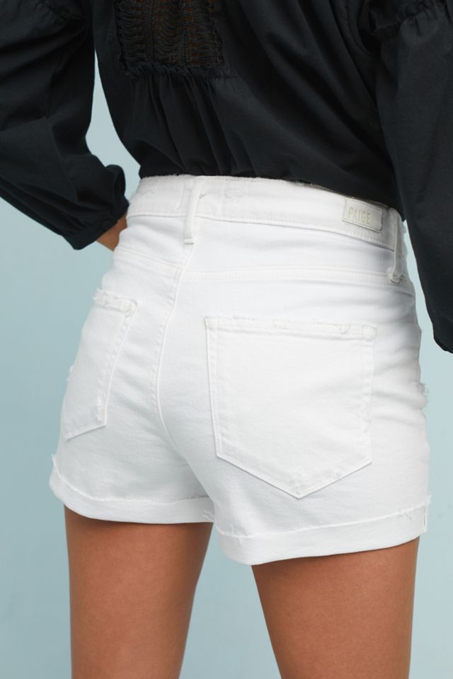 Paige Sarah High-Rise Denim Shorts #2