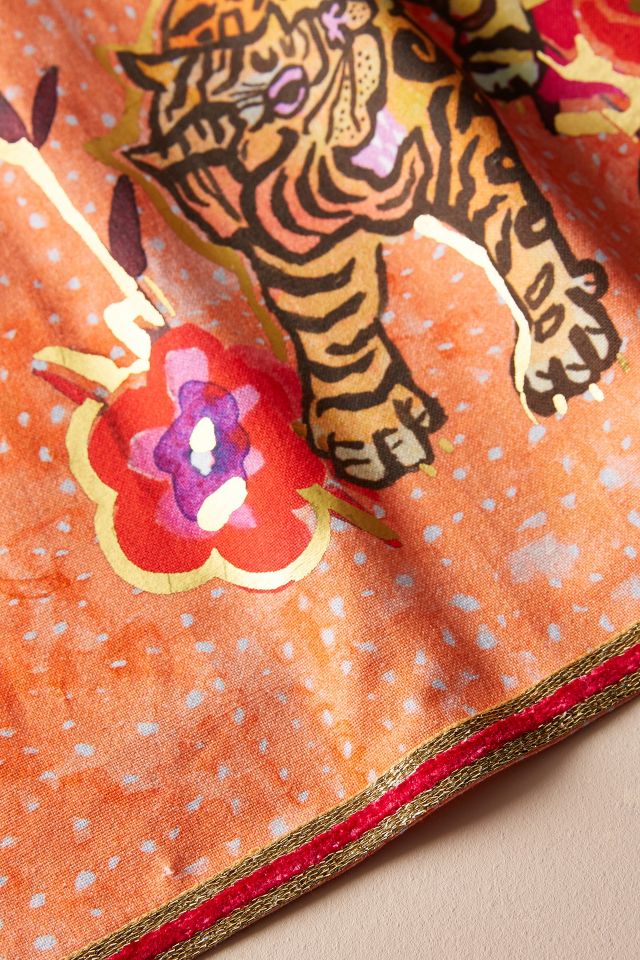 Jungle Tiger Dish Towel #1
