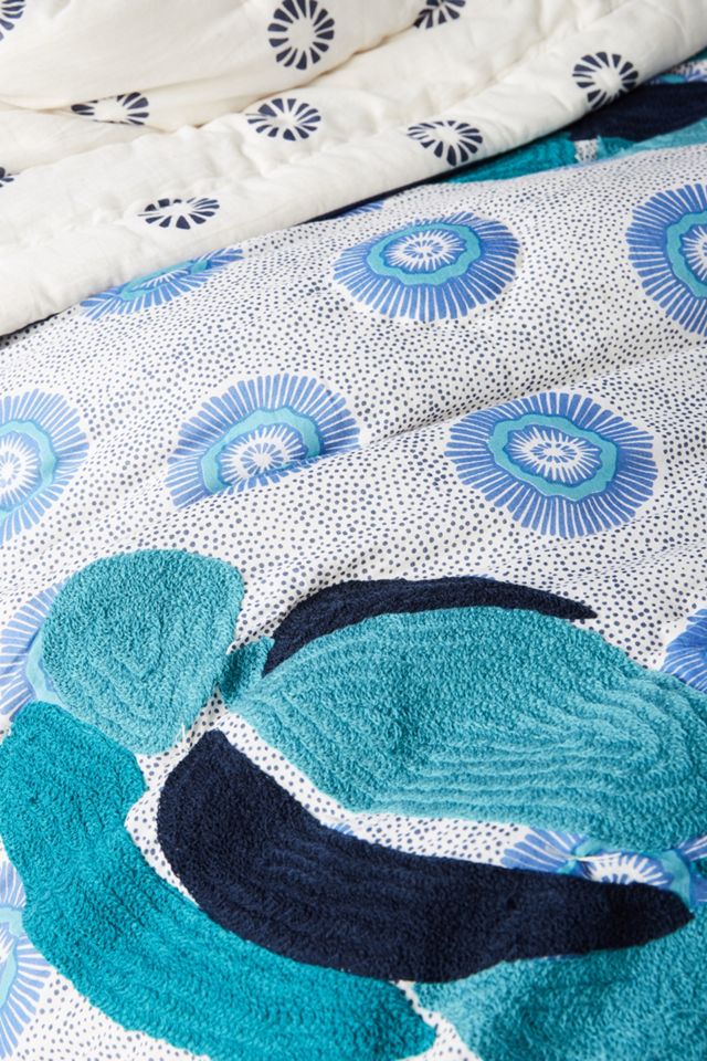 SUNO for Anthropologie Embroidered Diani Quilt #1