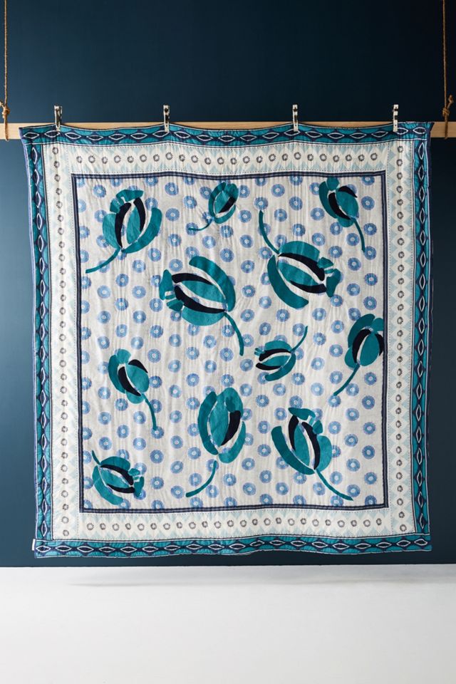 SUNO for Anthropologie Embroidered Diani Quilt #2