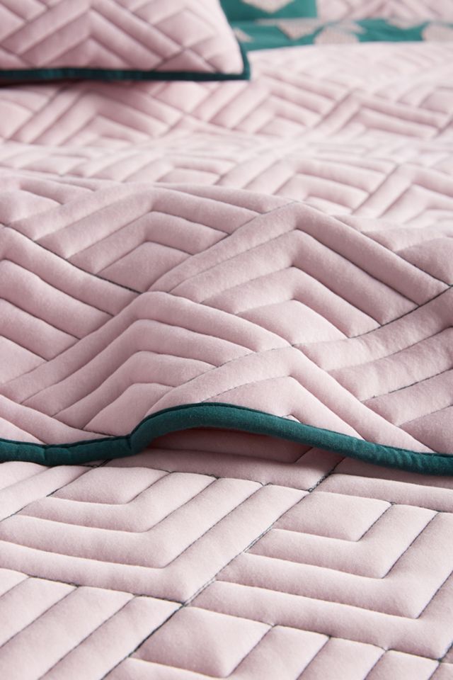 Embroidered Geo Quilt #1