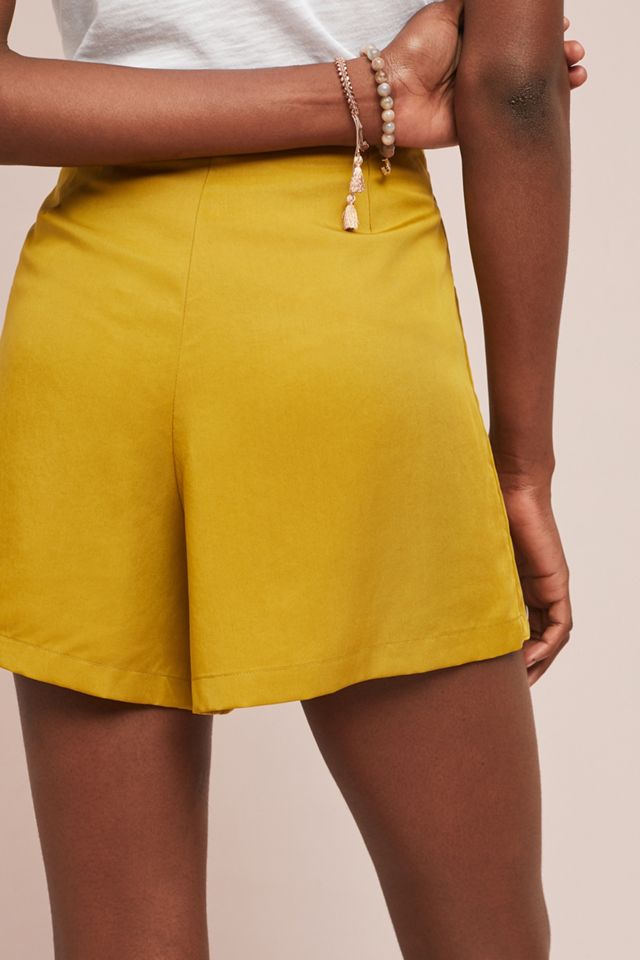 Helene Golden Wrap Shorts #2