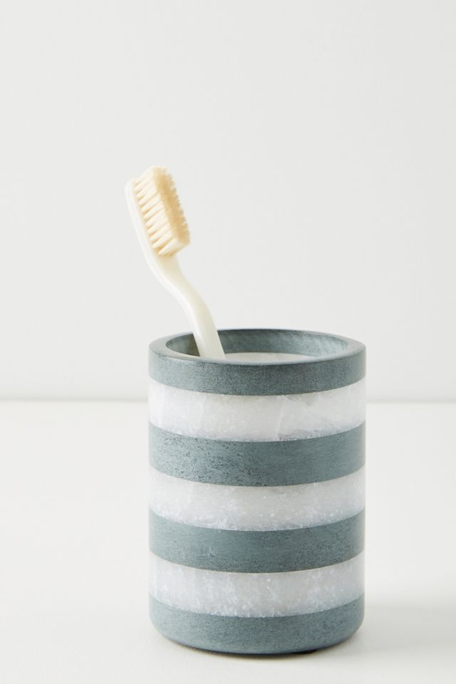 Striped Stone Bath Collection #4