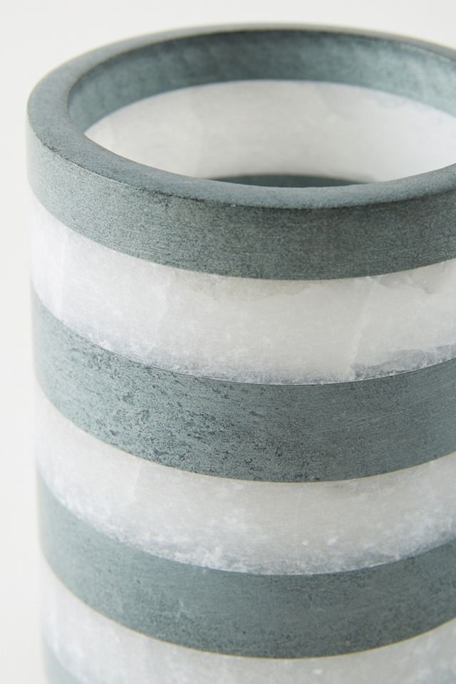 Striped Stone Bath Collection #5