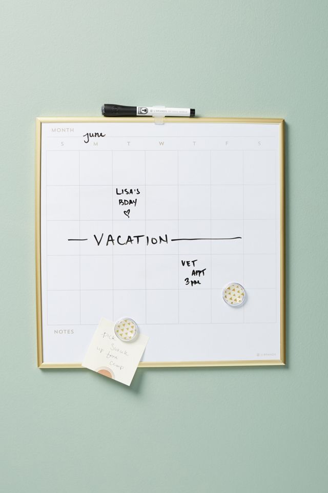 Maude Calendar Dry Erase Board #1