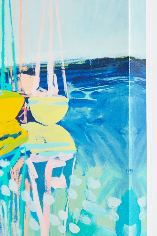 Sailboats Canvas Wall Art #2