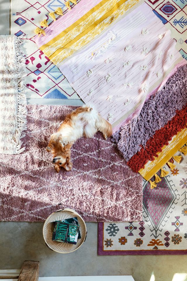 All Roads Texture-Striped Flatweave Rug #4