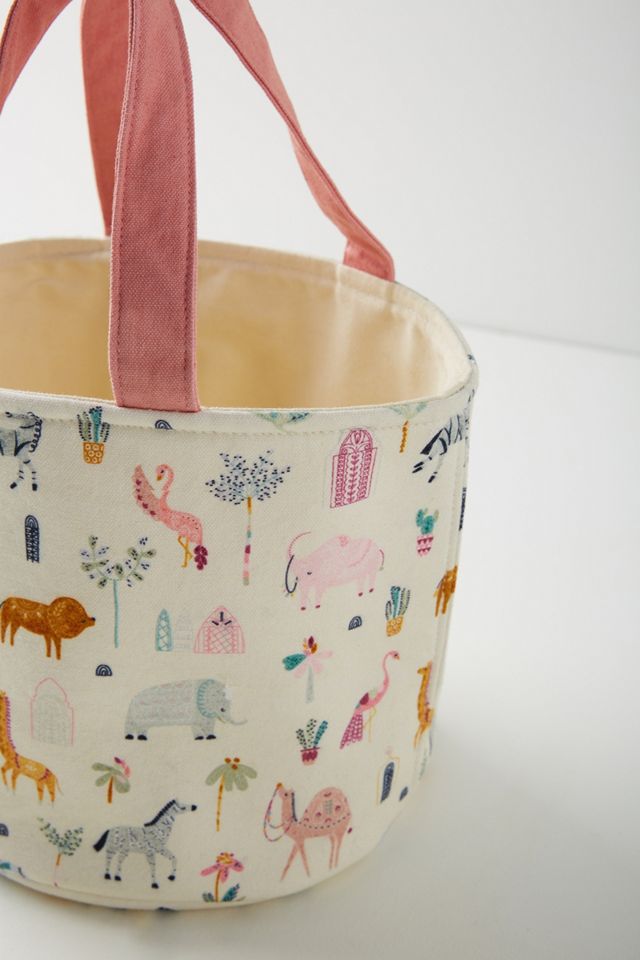 Paper & Cloth Safari Storage Bin #1