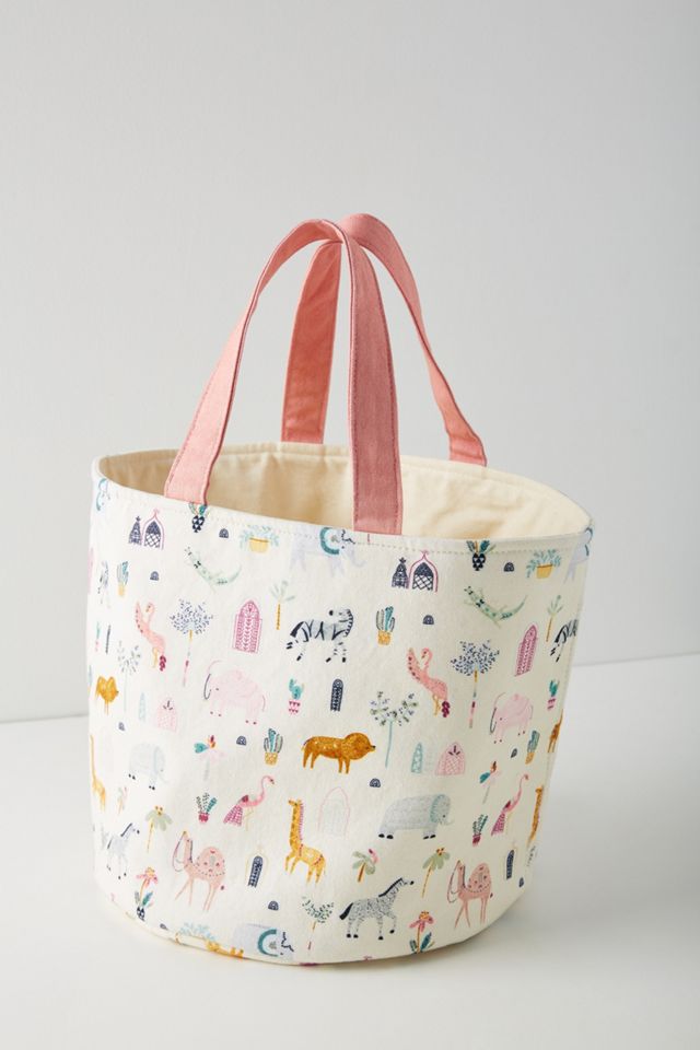 Paper & Cloth Safari Storage Bin #2