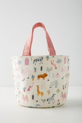 Paper & Cloth Safari Storage Bin