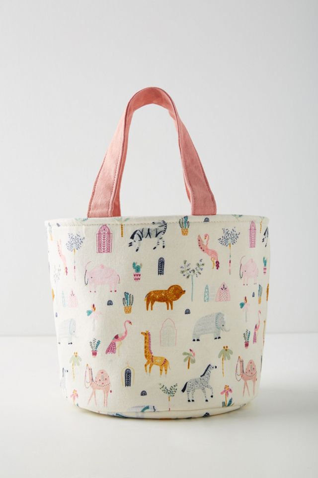 Paper & Cloth Safari Storage Bin