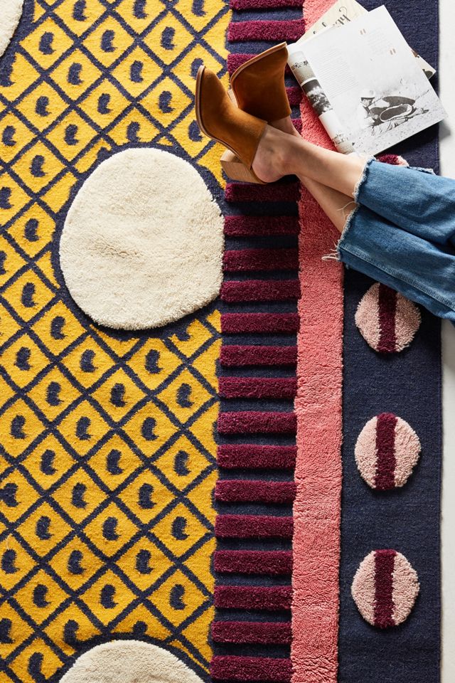 SUNO for Anthropologie Big Dot Rug #1
