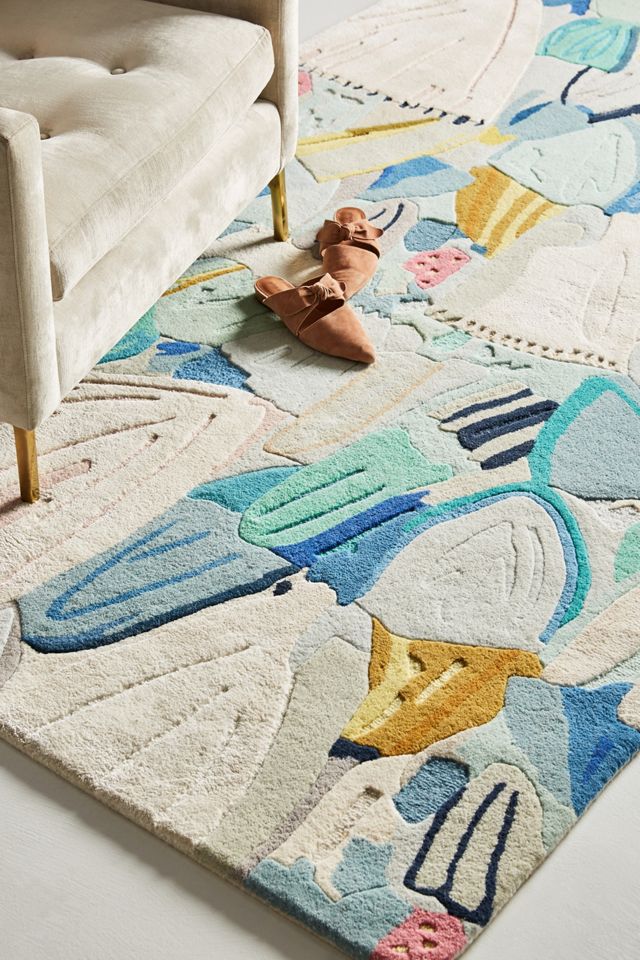 Abstract Floral Rug #1