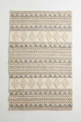 Pointillist Geo Rug