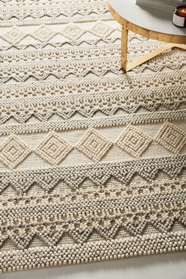 Pointillist Geo Rug #1