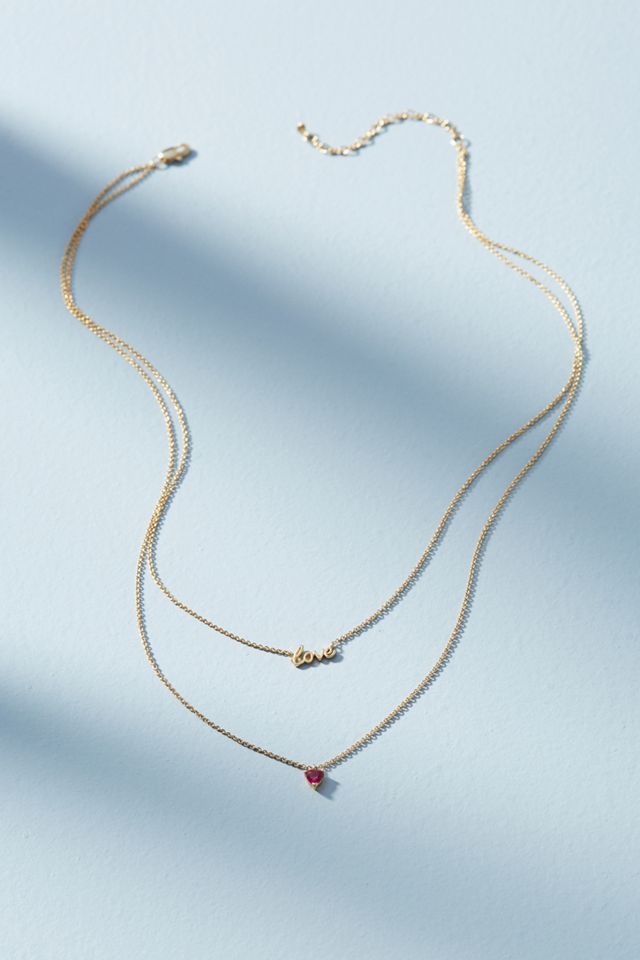 First Love Layered Necklace #1