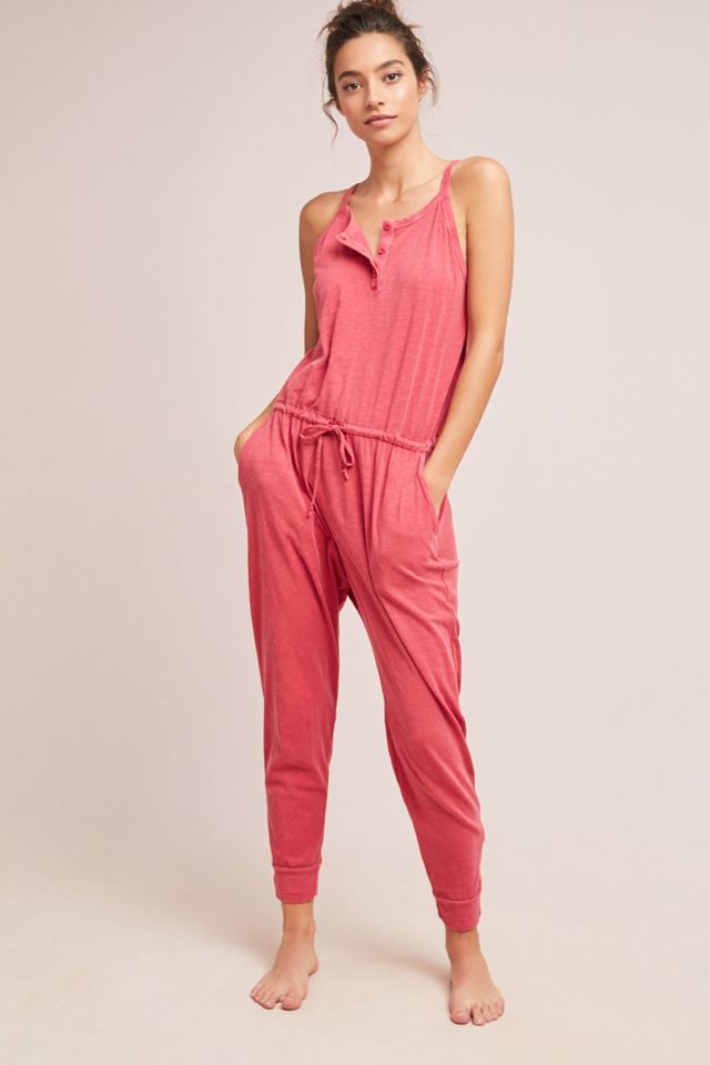 Sundry Henley Jumpsuit | Anthropologie