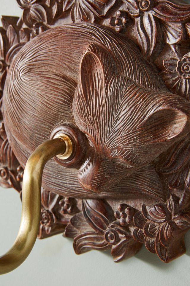 English Garden Fox Sconce #2