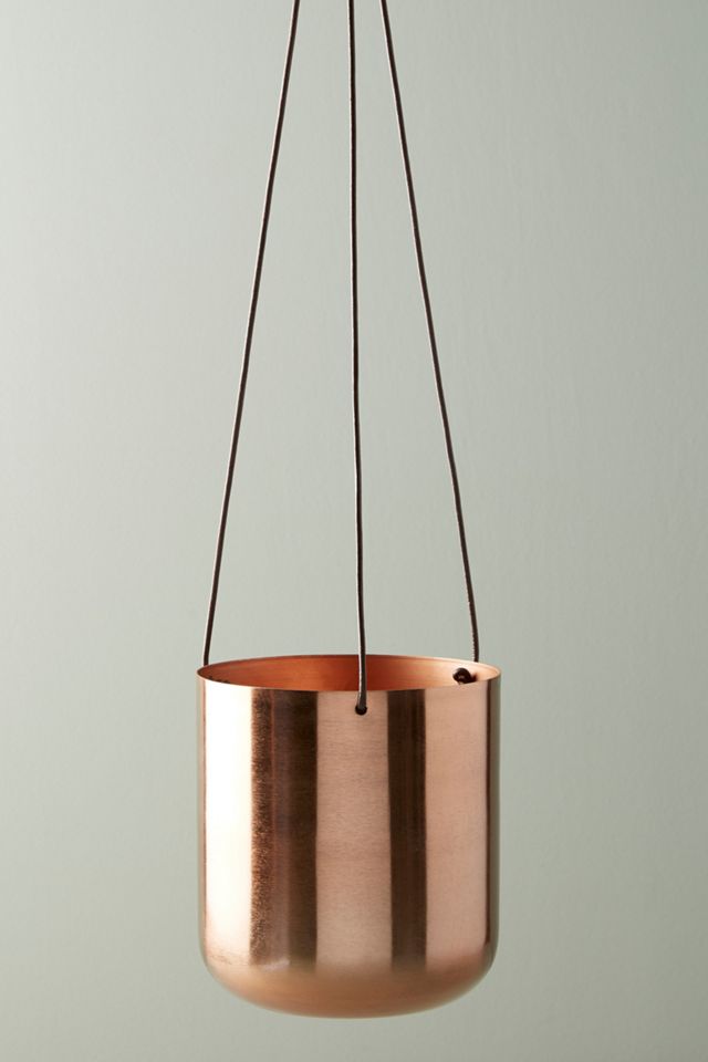 Copper Hanging Planter #2
