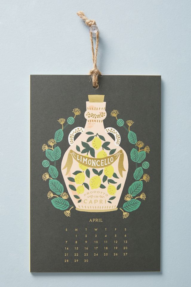 Rifle Paper Co. Lemons 2019 Calendar #1