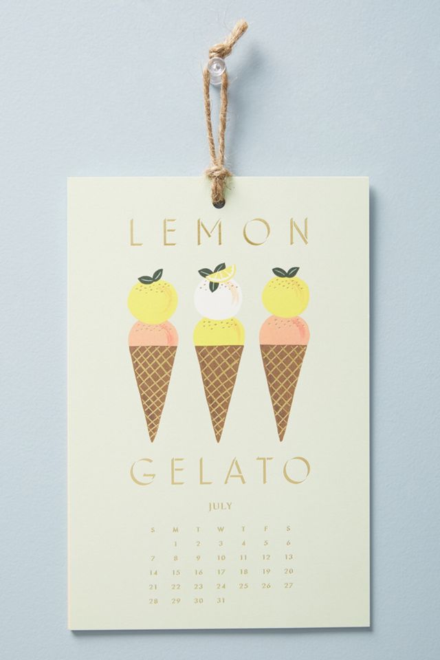 Rifle Paper Co. Lemons 2019 Calendar #2