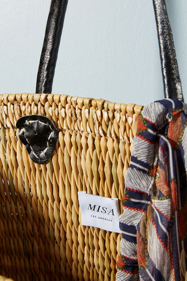 Jane Straw Tote Bag #2