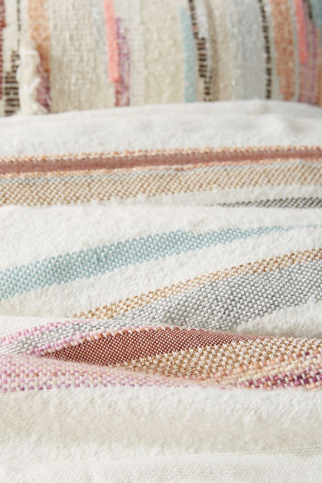 Jess Feury Woven Sunstreak Duvet Cover #1
