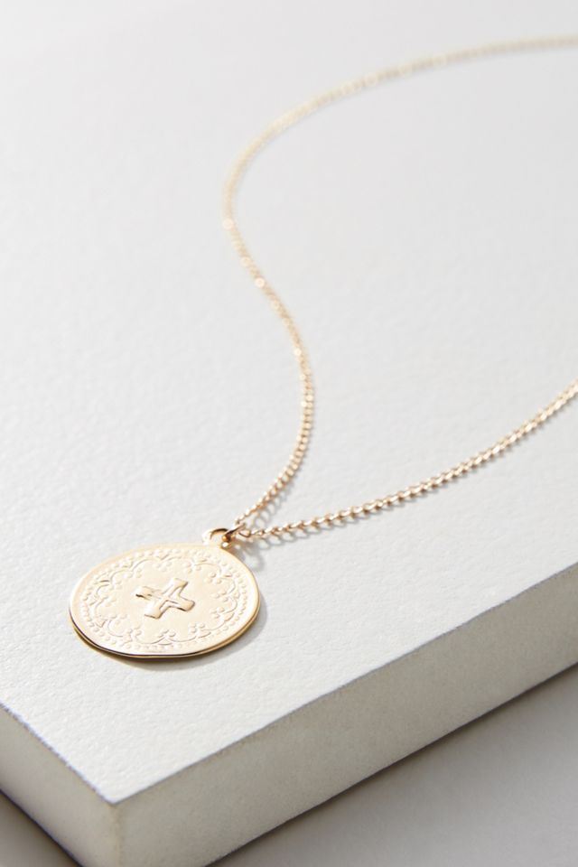 Coin Pendant Necklace #1