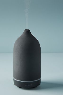 Vitruvi Black Stone Essential Oil Diffuser | Anthropologie