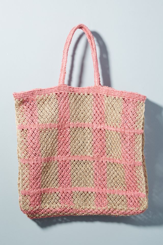 Picnic Straw Tote Bag #1