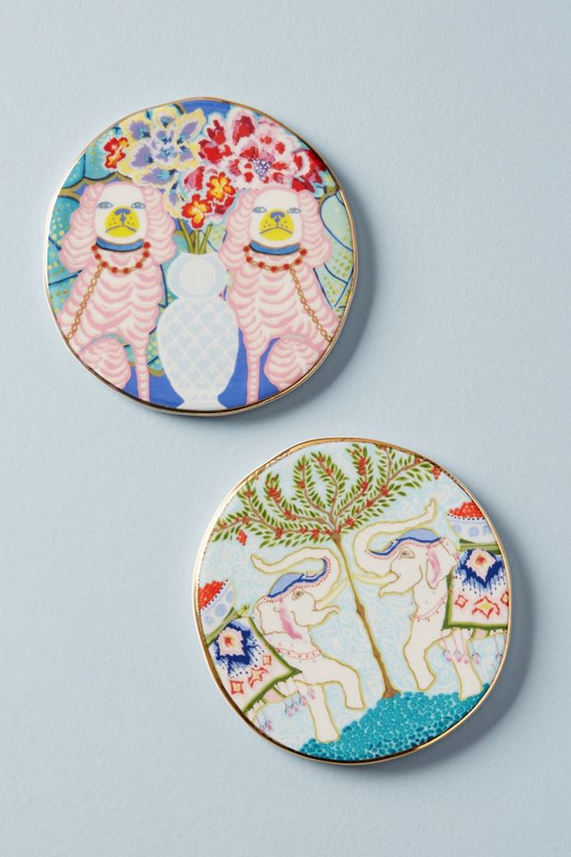 Paige Gemmel Palace Portrait Coaster #1