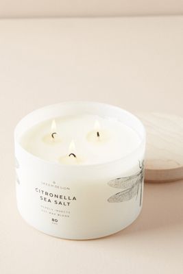Citronella Sea Salt Candle