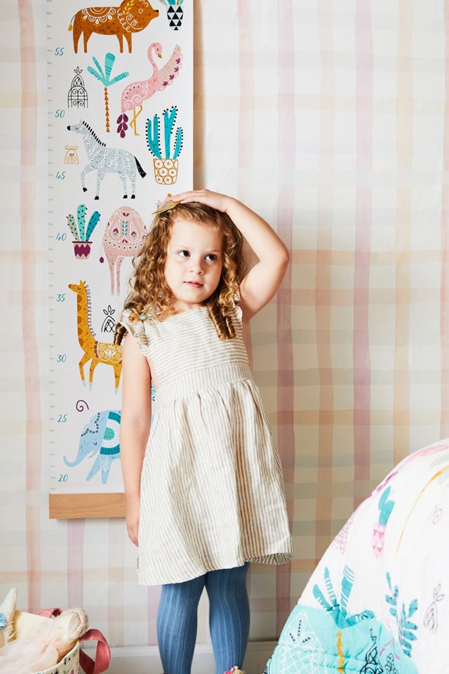 Paper & Cloth Safari Growth Chart #2