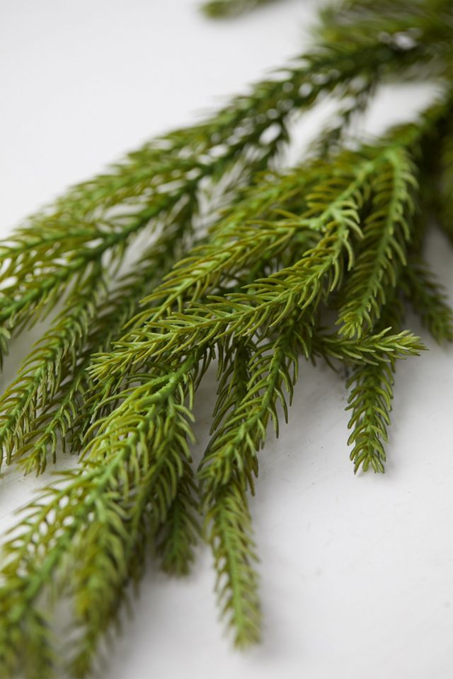 Faux Norfolk Pine Garland, 72" #1
