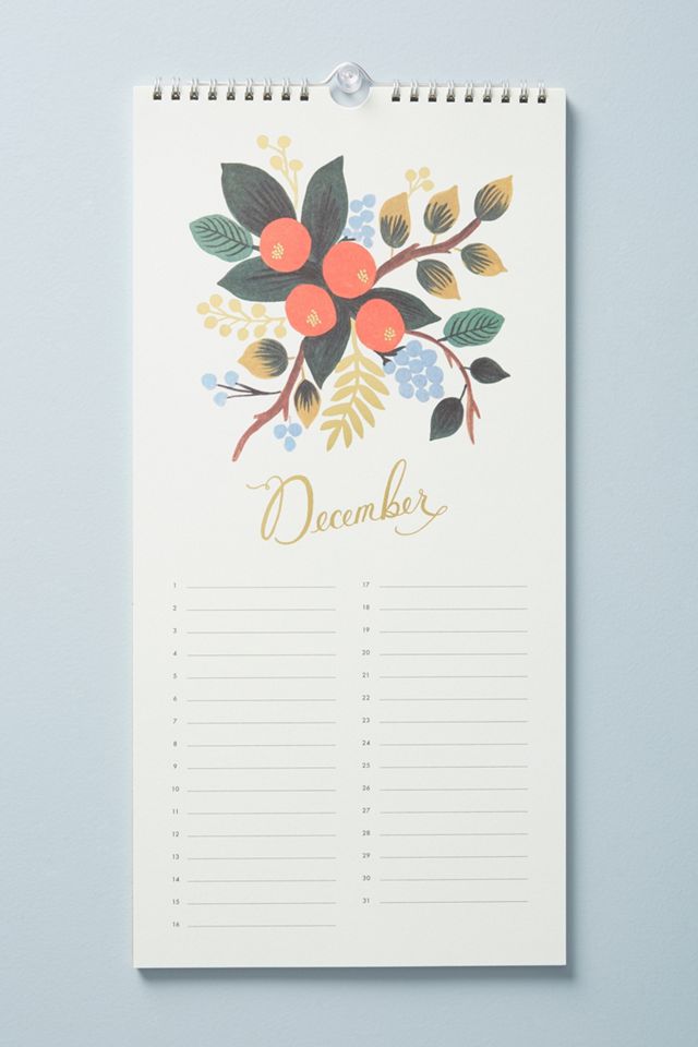 Rifle Paper Co. Celebrations 2019 Calendar #3