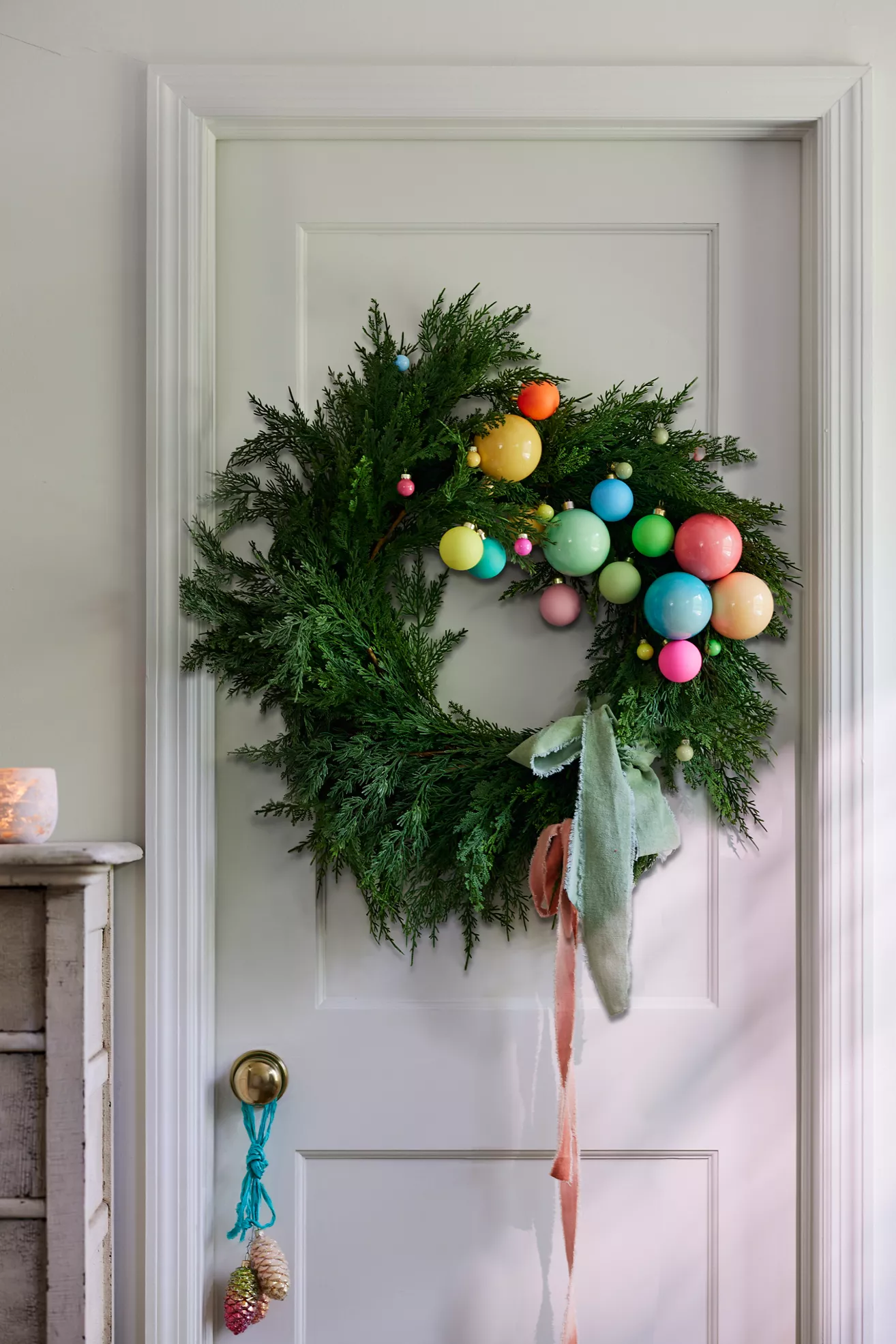 Terrain Faux Cedar Wreath
